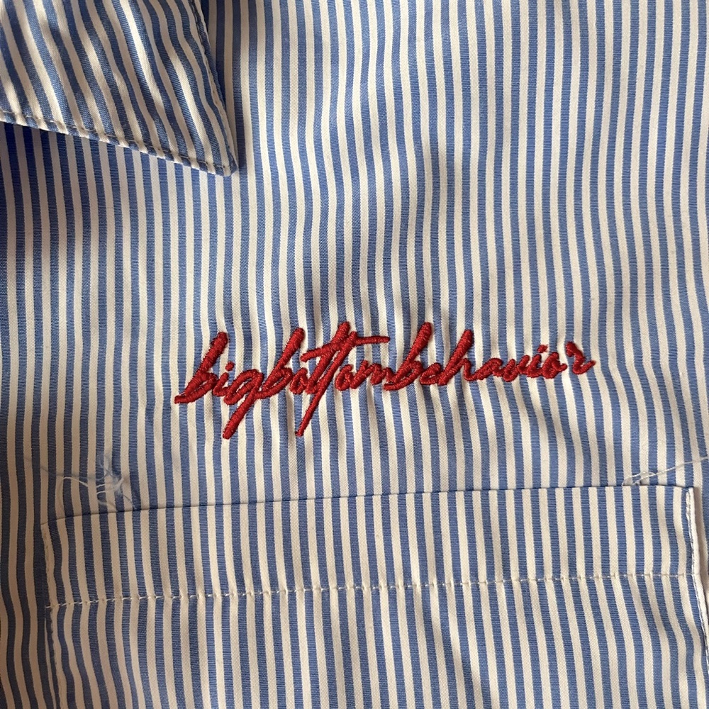 Big bottom behavior shacket button up / 3X